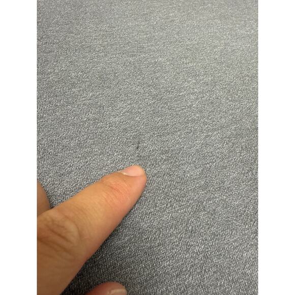 Under Armour Threadborne Long Gray Crew Neck Pull Over Sweatshirt Size Large - Picture 9 of 13